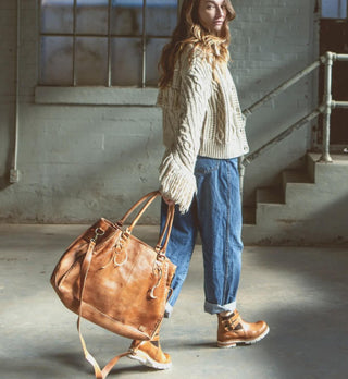 BedStu Rockaway Bag, Tan Rustic - 280 Bags - The Farmhouse