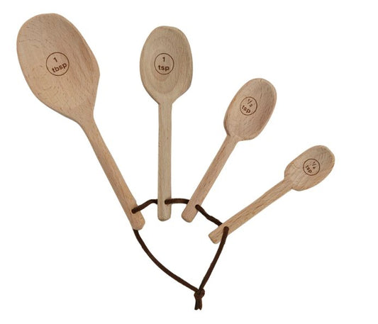 Beech Wood Measuring Spoons - The Farmhouse