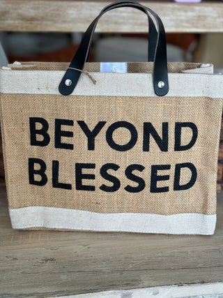 Beyond Blessed Mini Market Tote - The Farmhouse