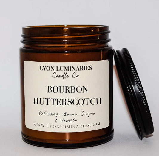 Bourbon Butterscotch Candle - The Farmhouse