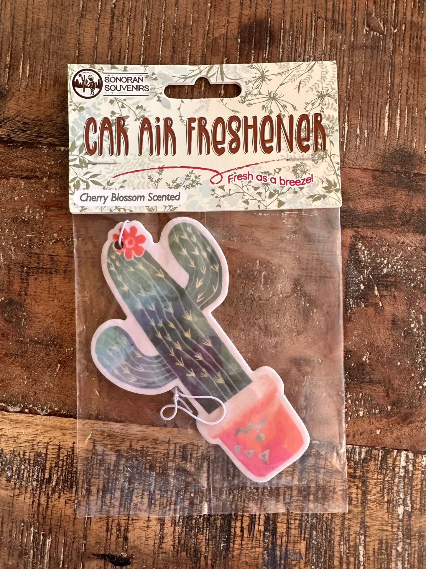 Cactus Flower Car Air Freshener - The Farmhouse AZ