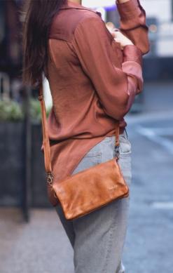 Cadence Bag - Tan Rustic - The Farmhouse