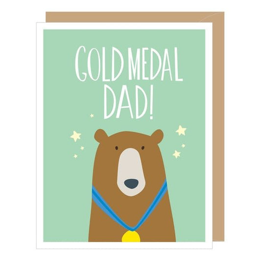 Card Gold Medal Dad - The Farmhouse AZ