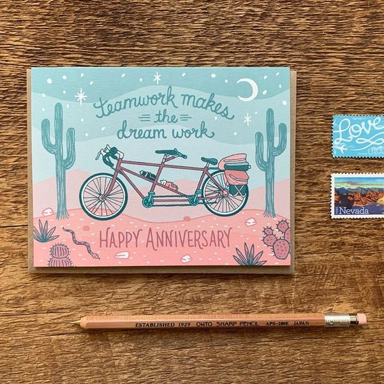 Card Tandem Anniversary - The Farmhouse AZ