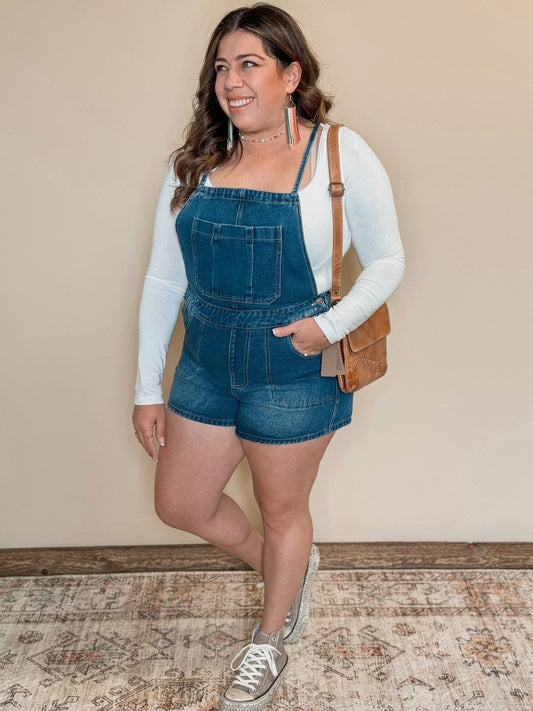 Clementine Short Overalls - The Farmhouse