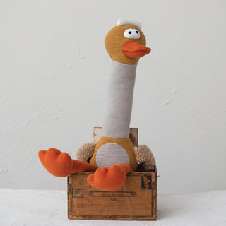 Cotton Knit Plush Bird - The Farmhouse