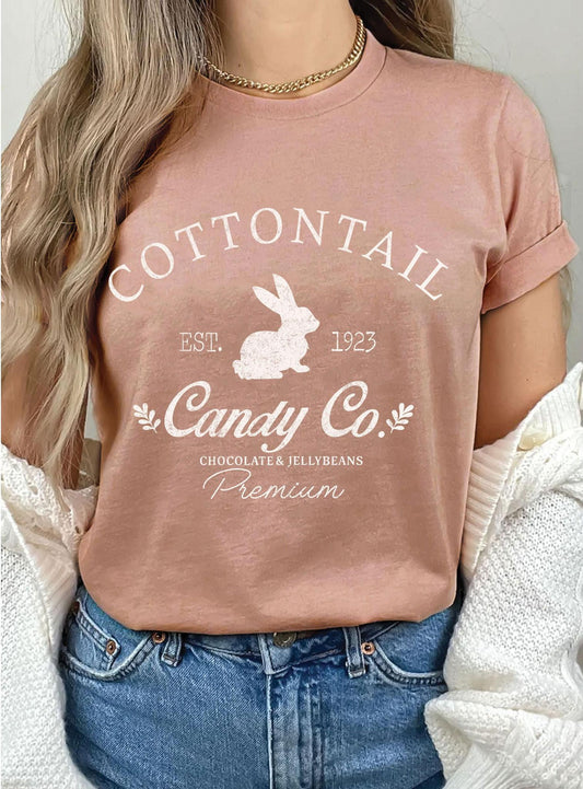 Cottontail Bunny Tee - The Farmhouse