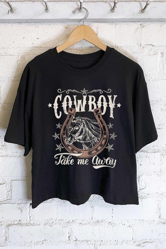 Cowboy Take Me Away Tee - The Farmhouse