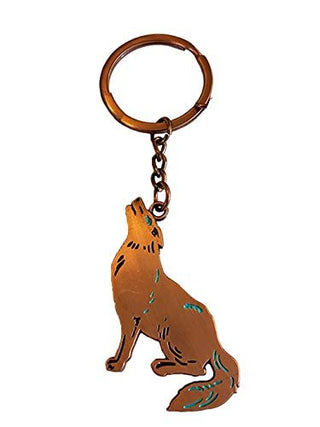 Coyote Keychain Bronze - The Farmhouse AZ