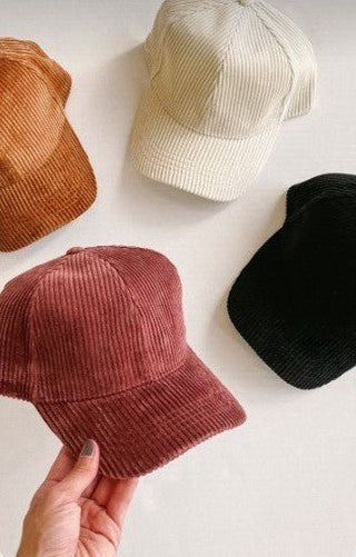 Cutest Corduroy Hat - 260 Fashion Accessories - The Farmhouse