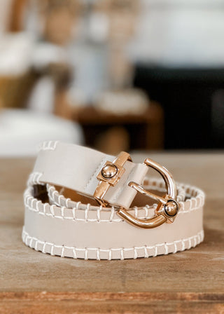 Darlin' Belt - Cream - The Farmhouse