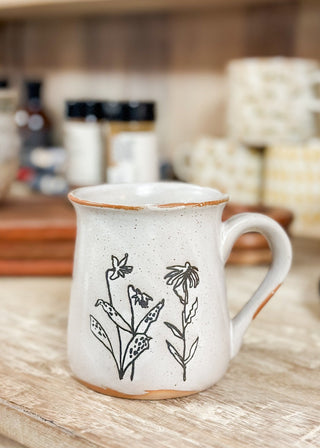 Debossed Stoneware Mug - Utah - The Farmhouse