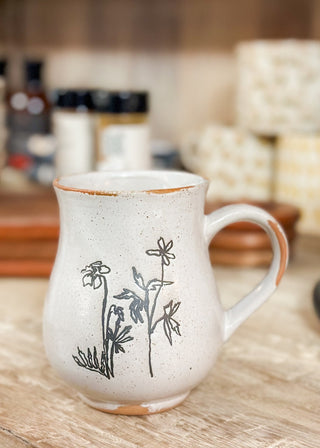 Debossed Stoneware Mug - Wyoming - The Farmhouse