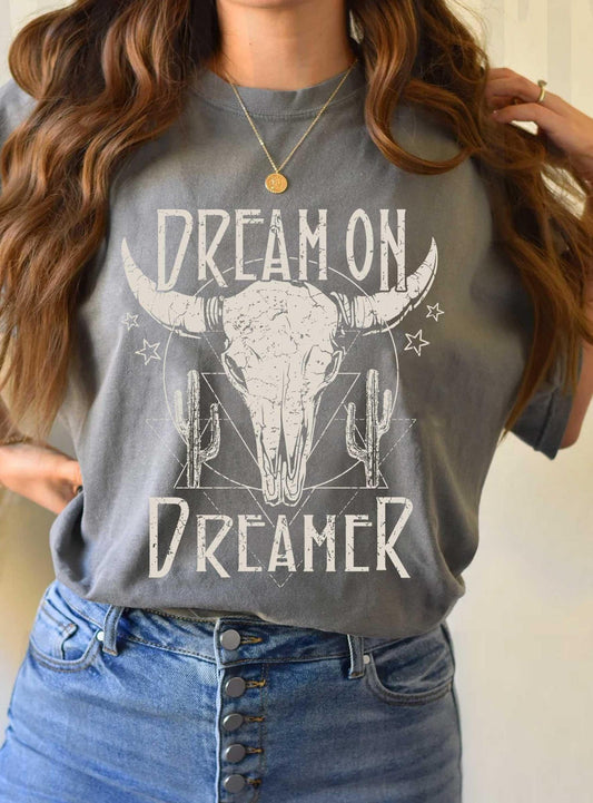 Dream on Dreamer Graphic Tee - The Farmhouse