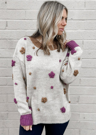 Floral Field Sweater - The Farmhouse