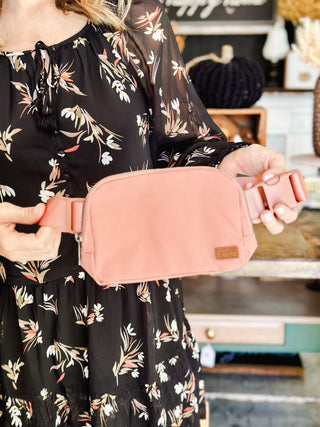 Francesca Fanny Pack - Mauve - The Farmhouse AZ