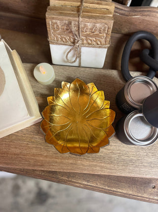 Gold Coconut Shell Bowl - The Farmhouse