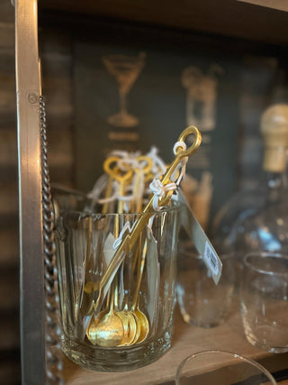 Gold Stainless Steel Cocktail Spoon - The Farmhouse