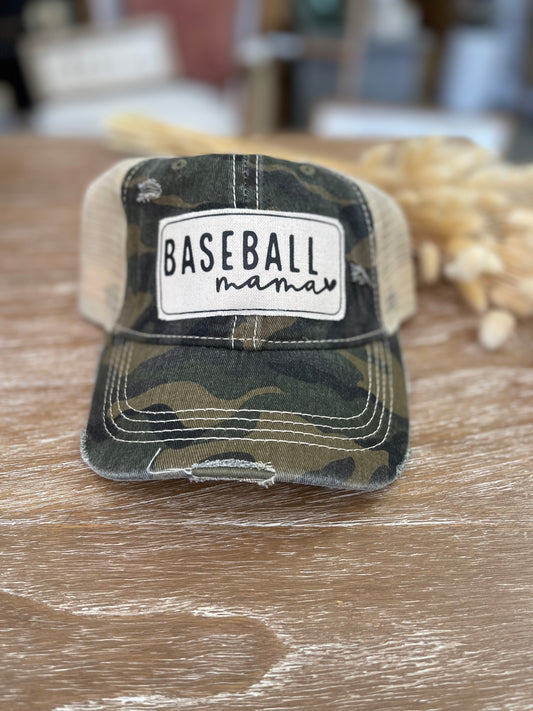 Baseball Mama Hat