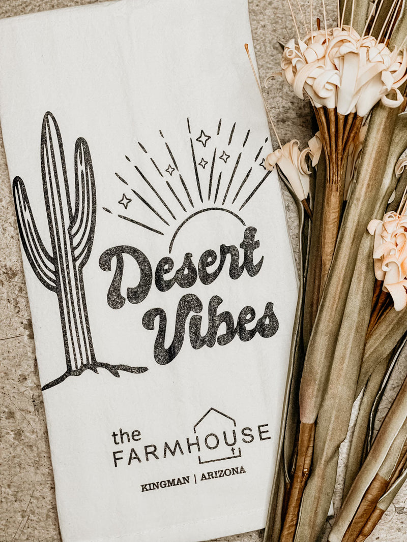 Desert Vibes Tea Towel