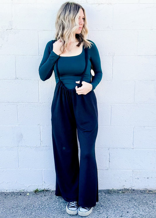 Jumping In Jumpsuit Knit Style - The Farmhouse