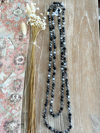 Lucille Necklace - Black - The Farmhouse