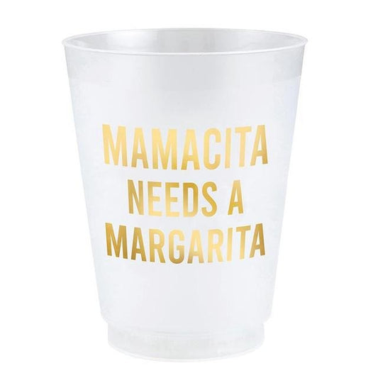 Mamacita Needs A Margarita Frost Cups 6pk - The Farmhouse