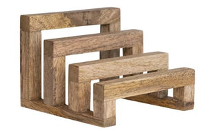 Mango Wood Cutting Board Rack - 440 Kitchen + Tabletop - The Farmhouse