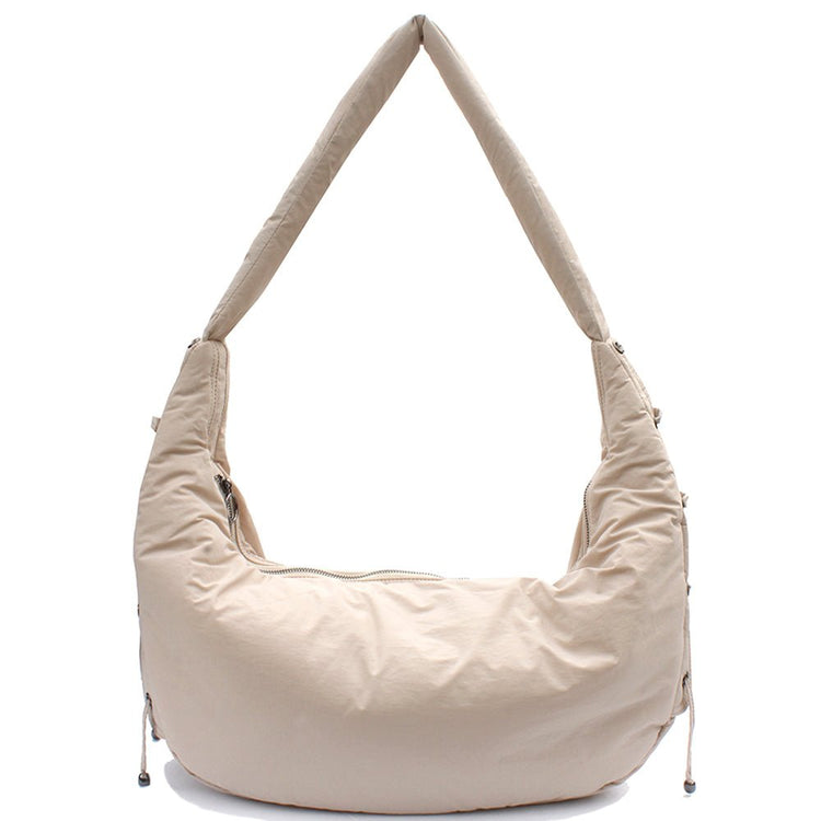 Melrose Puffer Tote - Ivory - The Farmhouse