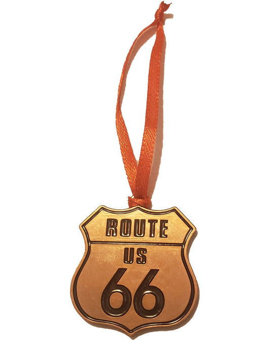 Mini Route 66 Ornament Bronze - The Farmhouse AZ