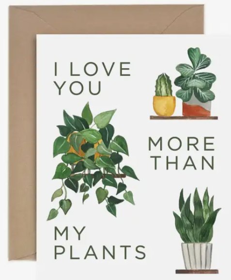 More Than My Plants Card - The Farmhouse AZ