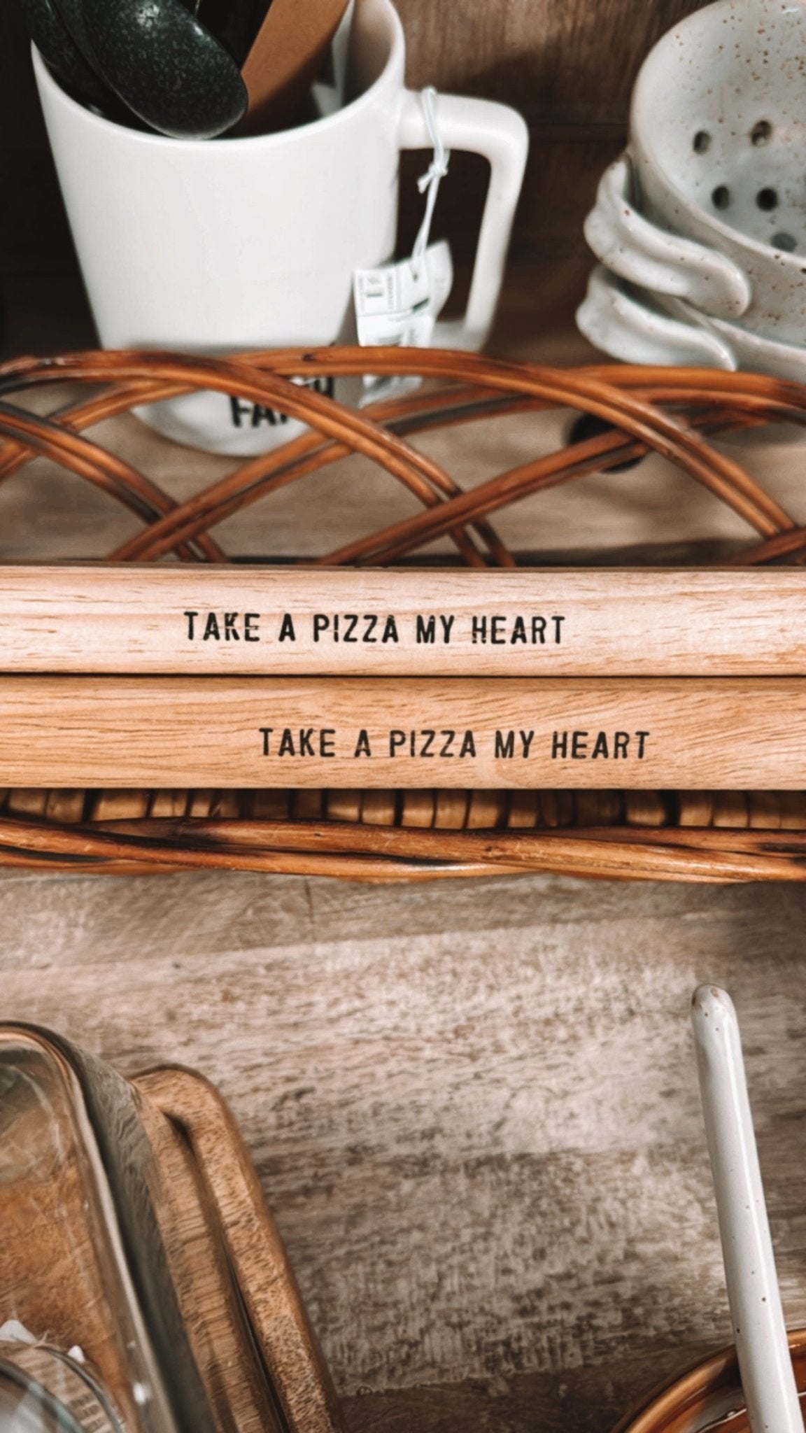 Pizza Rocker - Take a Pizza My Heart - The Farmhouse
