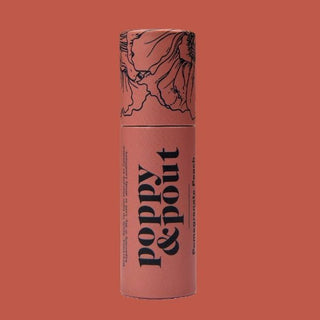 Poppy & Pout Lip Balm Pomegranate Peach - 270 Beauty - The Farmhouse