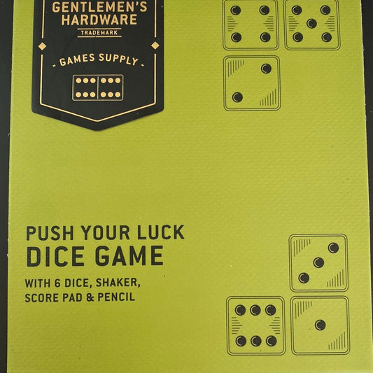 Push Your Luck Dice Game - The Farmhouse AZ