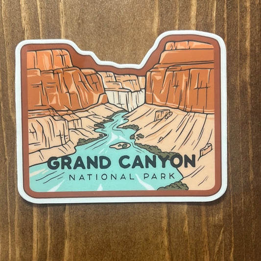 Sticker Grand Canyon National Park - The Farmhouse AZ