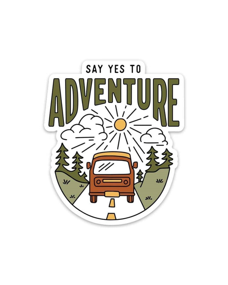 Sticker Say Yes To Adventure - The Farmhouse AZ