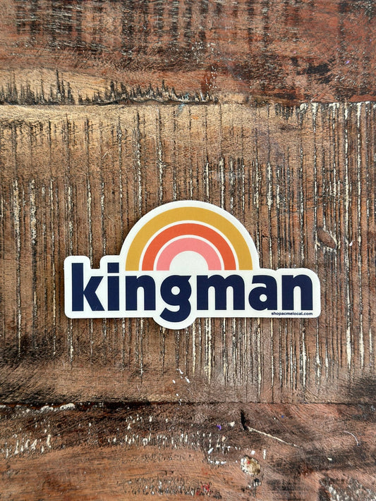 Sunrise Retro Kingman Sticker - The Farmhouse AZ