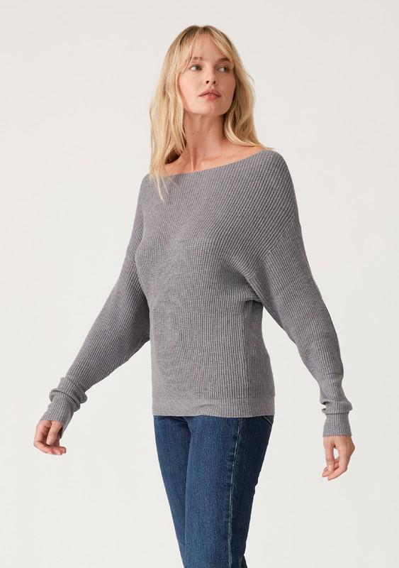 The Beverly Sweater - Charcoal - The Farmhouse