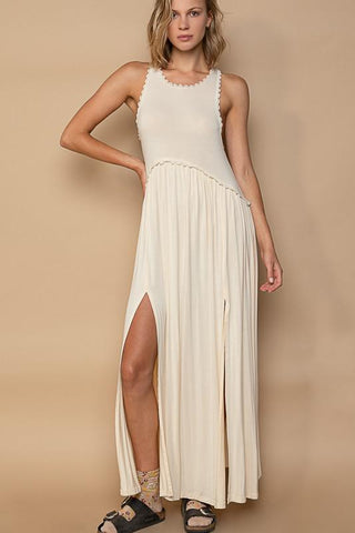 Tulsa Maxi Dress - Cream - The Farmhouse