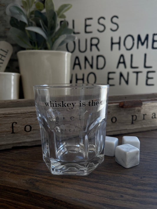 Whiskey Glass Stone Set - The Farmhouse