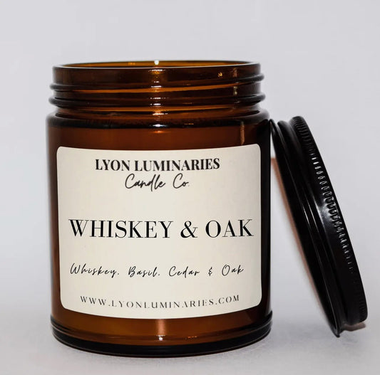Whiskey & Oak Candle - The Farmhouse