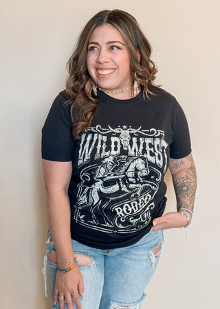 Wild West Rodeo Cowboy Tee - The Farmhouse