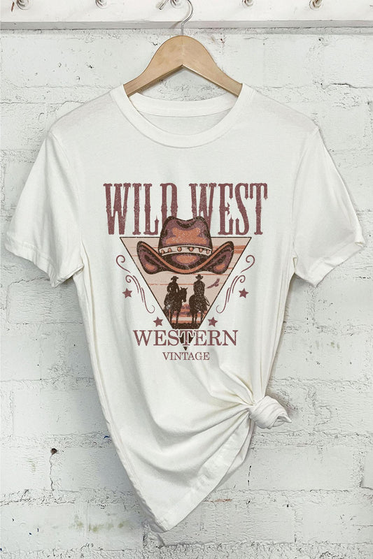 Wild West Western Vintage Tee - The Farmhouse