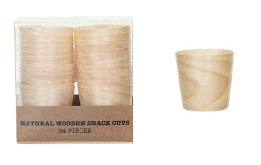 Wood Snack Cup - The Farmhouse