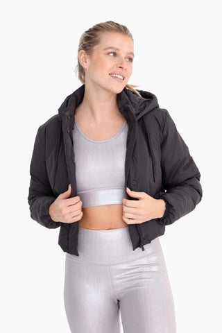 Yosemite Puffer Jacket - Black - The Farmhouse